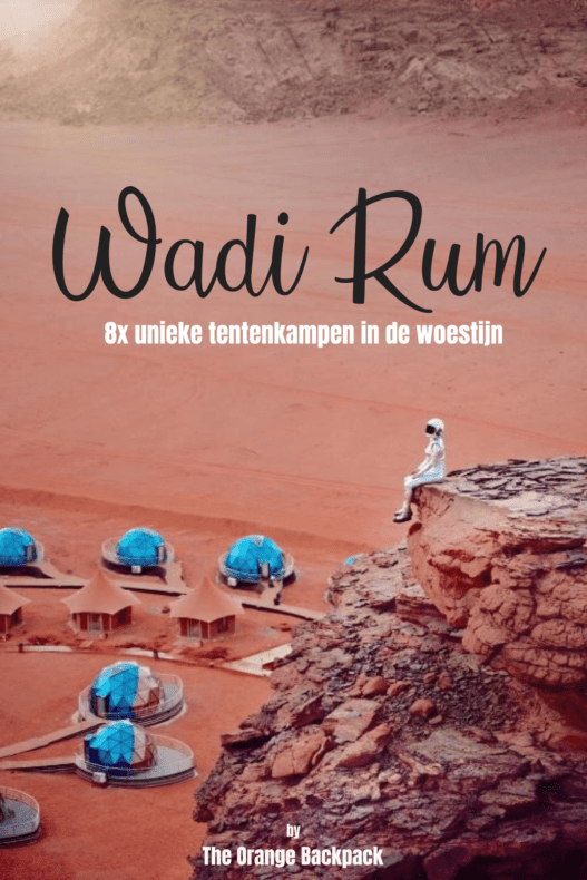 bijzonder overnachten Wadi Rum woestijn Jordanië