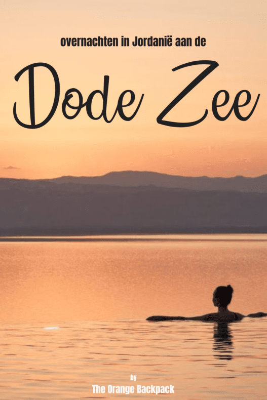 overnachten Dode Zee Jordanie 