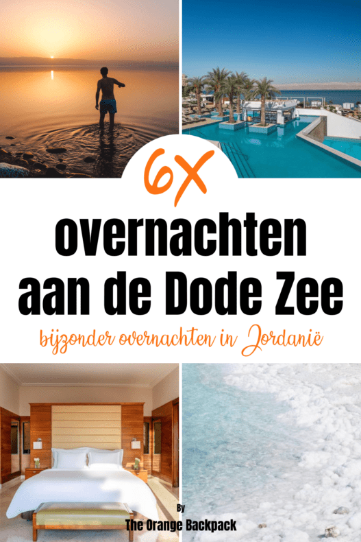 overnachten Dode Zee Jordanie 