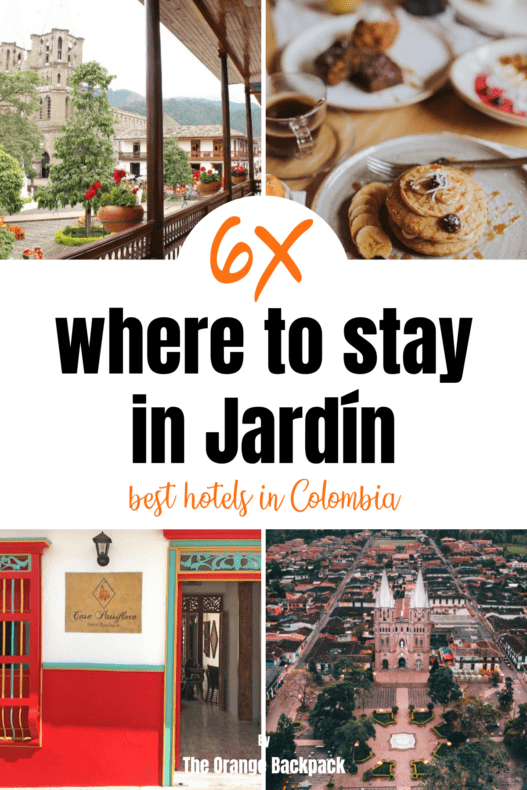 where to stay in Jardín Colombia