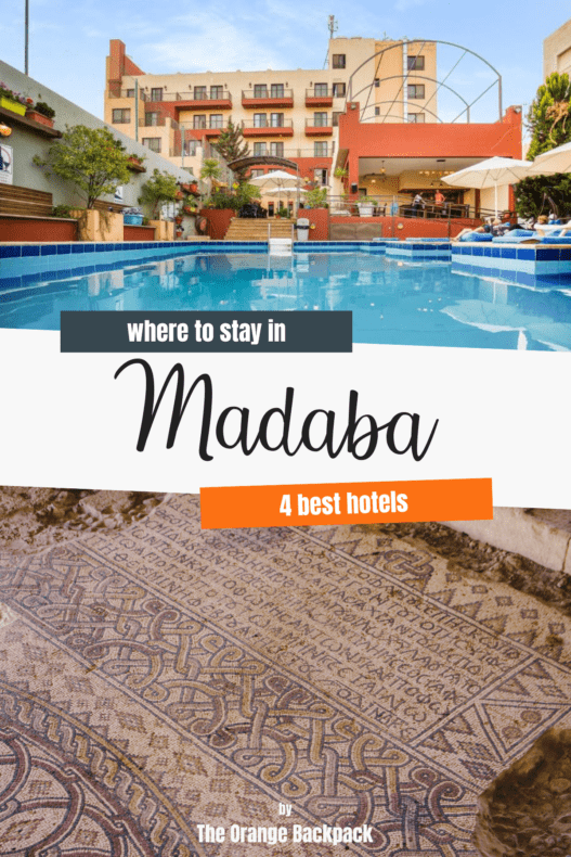where to stay in Madaba Jordan