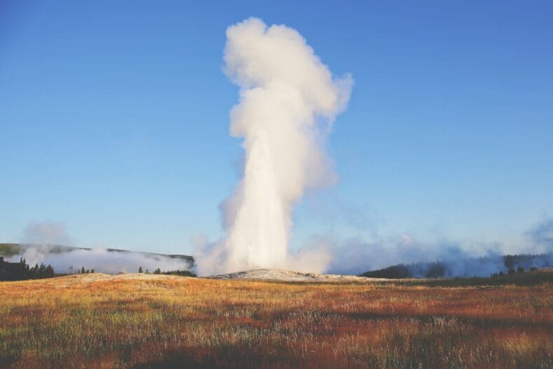 Old Faithful Geyser Yellowstone