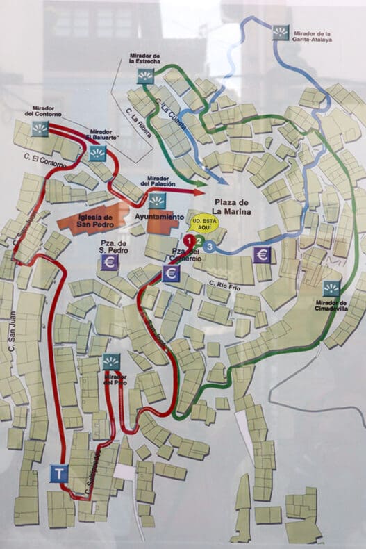 Cudillero Map