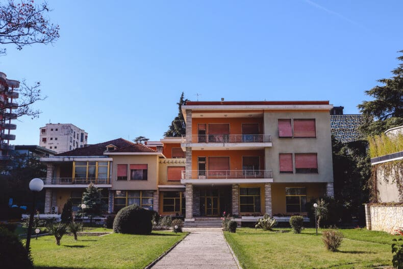 Tirana Villa Enver Hoxha