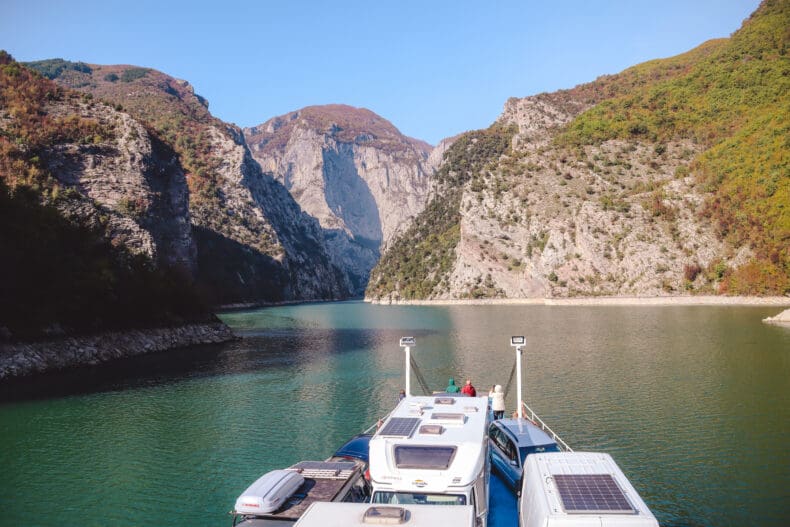 Koman Lake Ferry Albania