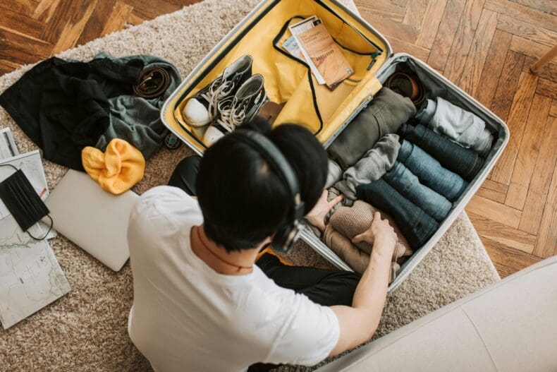 reizen met alleen handbagage
