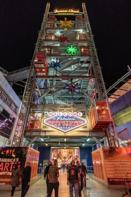 Fremont Street Downtown Vegas