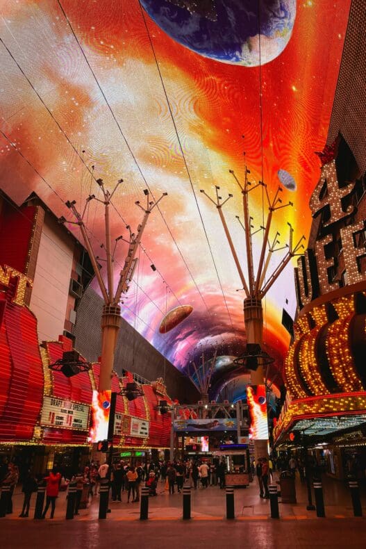 Fremont Street Downtown Vegas