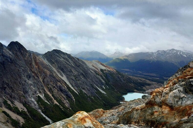 glaciar ojo del albino Tierra del Fuego Argentina