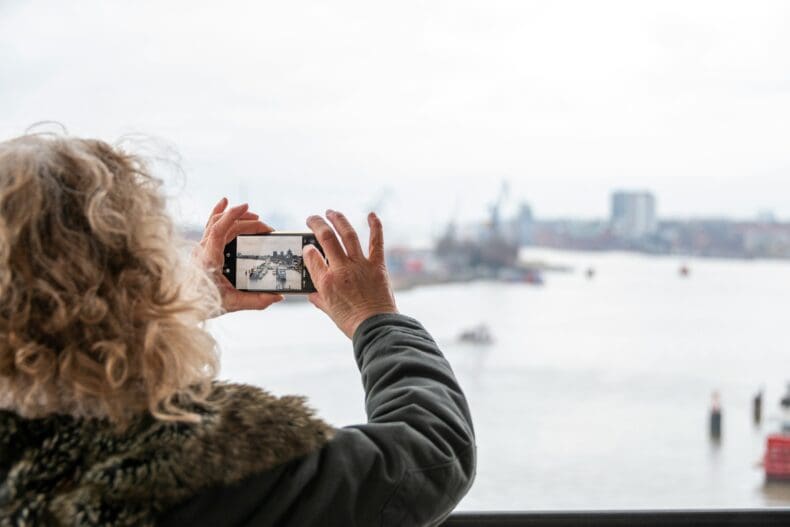 vakantiefoto's met telefoon 