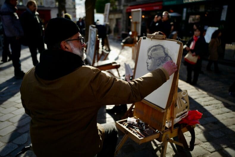 Place du Tertre Montmartre