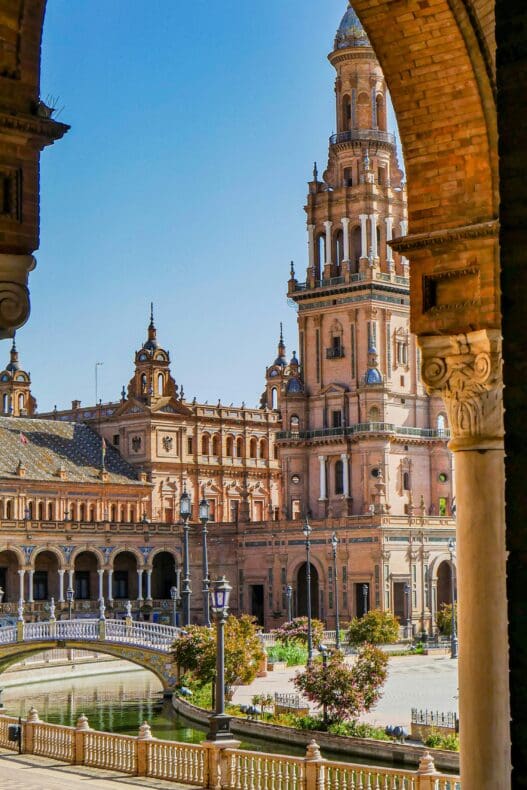 Plaza de Espana in Sevilla