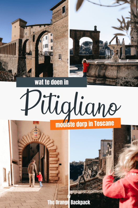 PIN wat te doen in Pitigliano in Toscane