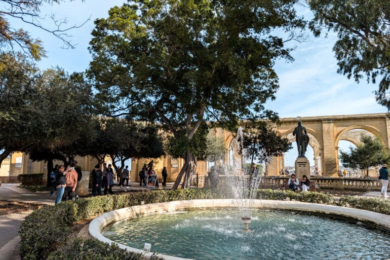 Valletta Upper Barrakka Gardens