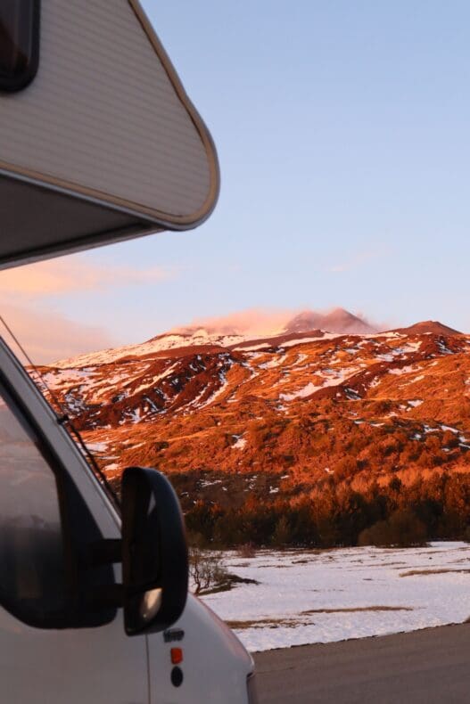 Roadtrip Sicilie Camper Etna