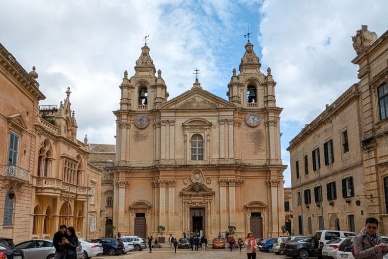 Cathedral Rabat Mdina Malta