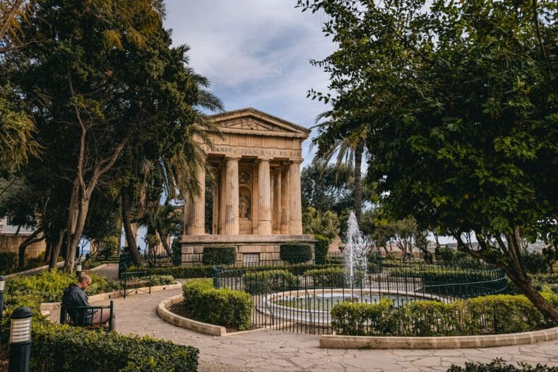 Lower Barrakka Gardens Valletta