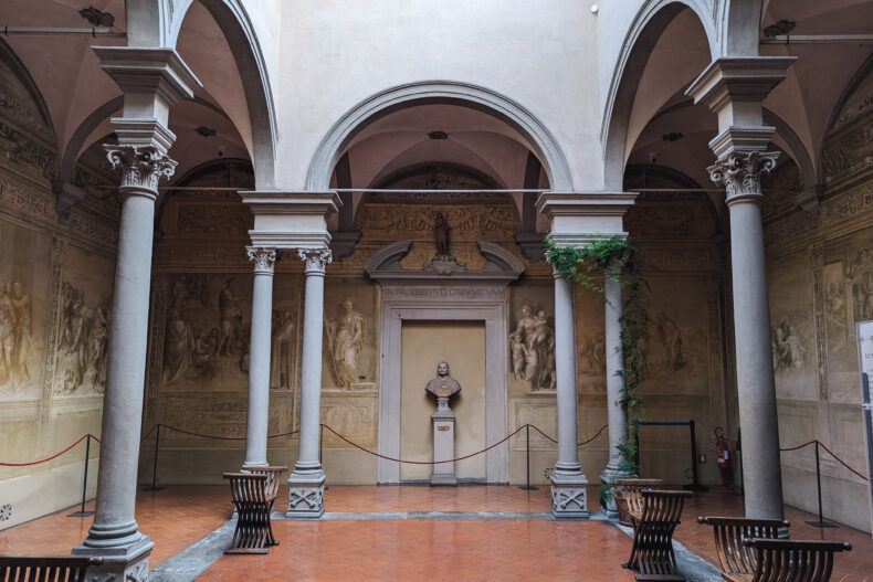 Florence Firenze Chiostro dello Scalzo