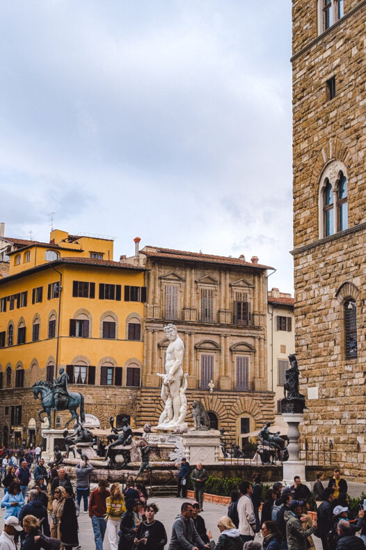 Florence Firenze Piazza della Signoria & Loggia dei Lanzi
