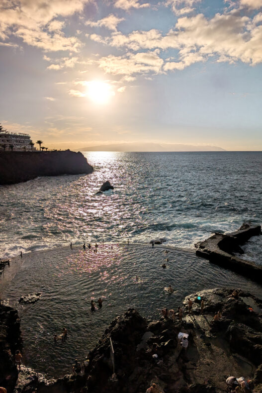 Rock pools Los Gigantes, Tenerife